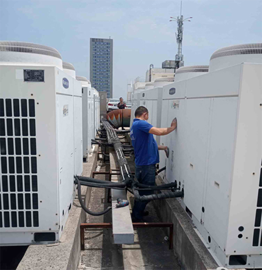 淮南市中央空调制热和不制冷系统维修方法